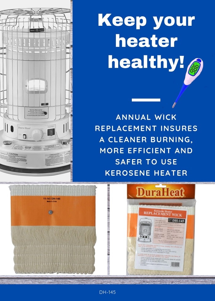 DuraHeat Kerosene Heater Replacement Wick for DynaGlo, and Kero World